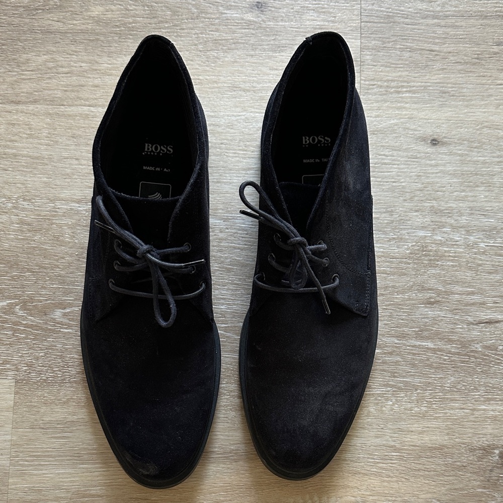 Boss Men's Black Chukka Boots